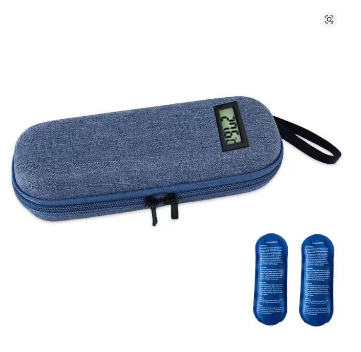 Denim Temperature Travel Case
