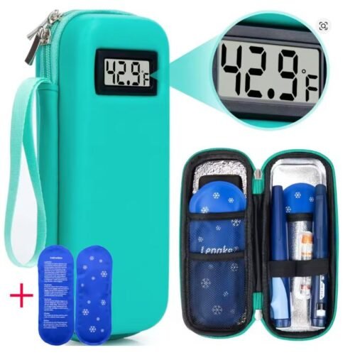 Teal Temperature Travel Case
